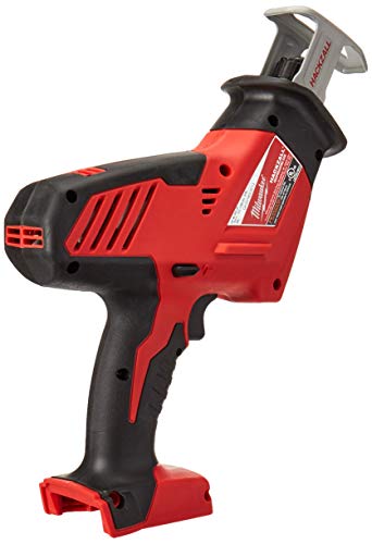 Milwaukee 2625-20 M18 18-Volt Lithium-Ion Cordless Hackzall Reciprocating Saw, Bare Tool (Renewed)