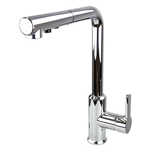 Transolid T3630-PC Sloane Pull-Down Kitchen Faucet, Polished Chrome