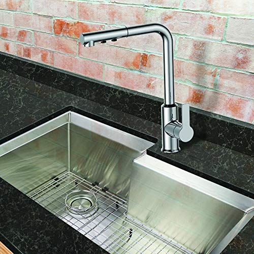 Transolid T3630-PC Sloane Pull-Down Kitchen Faucet, Polished Chrome