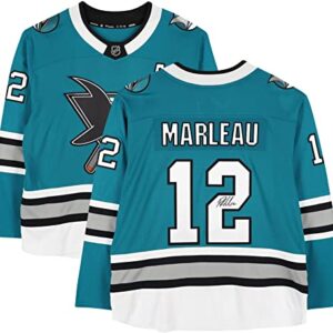 Patrick Marleau San Jose Sharks Autographed Teal Fanatics Breakaway Jersey - Autographed NHL Jerseys