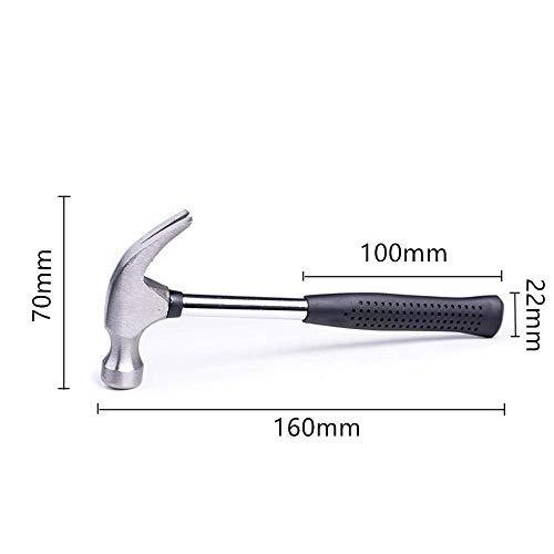 Mini Hammer- Mini Claw Hammer-Mini Claw Hammer Rubber Handle Household Carpet Wall Nail Remover With Non-Slip Shock Absorber