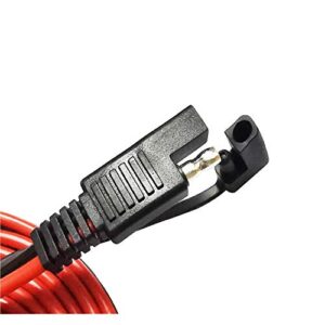 LINGYU SAE to SAE Extension Cable,Quick Disconnect Wire Harness SAE Connector, 14AWG Battery Charging Cablesfor Camp Trailer Solar Panels 2M/6.5FT