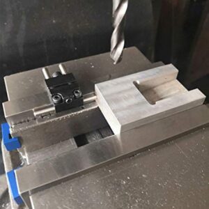 Milling vise work stop part locator CNC machine tool