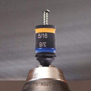 Malco 5/16 & 3/8 x 2" Dual Sided Hex Driver~ Cleanable, Reversible, Magnetic. Easy to Clean- MSHC1