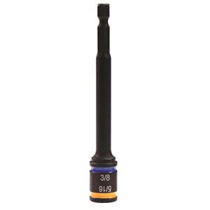 malco 5/16 & 3/8 x 4" dual sided hex driver~ cleanable, reversible, magnetic. easy to clean- mshmlc1
