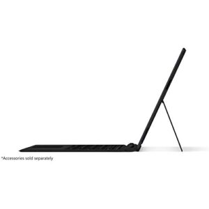 Microsoft MJX-00001 Surface Pro X 13" Touch Tablet SQ1 8GB/128GB Black Bundle with Elite Suite 18 Software (Office Suite Pro, Photo Editor, PDF Editor, PCmover Pro) + 1 YR CPS Protection Pack