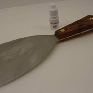 Dexter 4 inch Hi Carbon Scraper Straight Stiff Blade 530-4 Wood Handle Factory Second