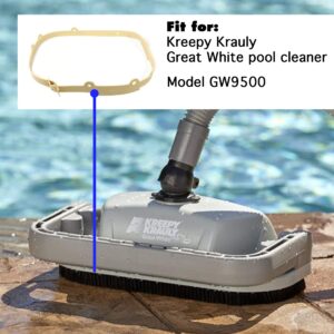 Exact Replacement That's Compatible with Pentair GW9508 Vacuum Skirt - Also Compatible with Kreepy Krauly Pool Cleaner Parts Fits Kreepy Krauly Great White GW9500 Automatic Pool and Spa Cleaner