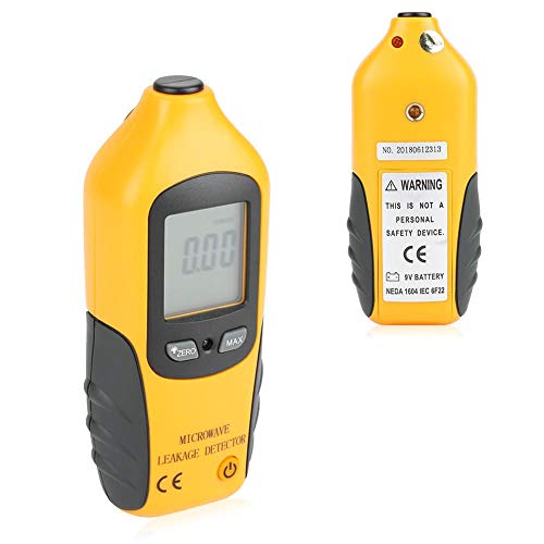 HtM2 Microwave Leakage Detector, LCD Display High Precision Radiation Meter Tester No Need Recalibration