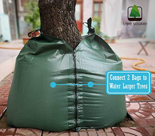 Tree Soaker Tree Watering Bag | 20 Gallon Slow Release Drip Tree Irrigation System | Watering Bag for Trees and Landscaping