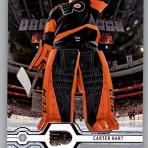 2019-20 Upper Deck #77 Carter Hart Philadelphia Flyers NHL Hockey Trading Card