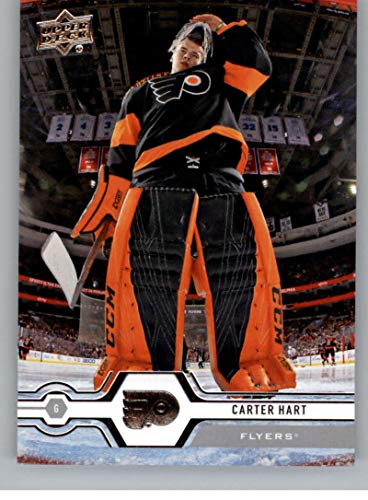 2019-20 Upper Deck #77 Carter Hart Philadelphia Flyers NHL Hockey Trading Card