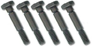 amc aftermarket 5 pack shear pins compatible with snapper 7015257yp 7015257, also 1-5257 1686806 (5)