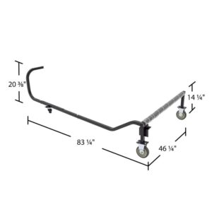 Black Ice SNO-Dolly Snowmobile Dolly - 1,500 Pound Capacity