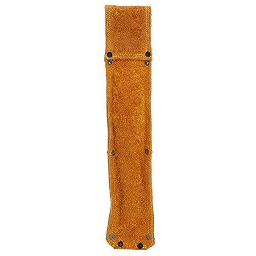 Welding Rod Holder, Wearable Thickened Cowhide Anti-Scald Welder Hardware Tool Waist Bag 6 x 25 x 32cm / 2.4 x 9.8 x 12.6in