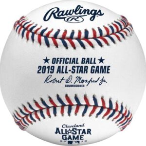 Rawlings 2019 MLB All-Star Game Logo Baseball with Case - MLB Unsigned Miscellaneous