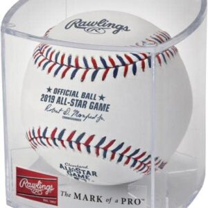 Rawlings 2019 MLB All-Star Game Logo Baseball with Case - MLB Unsigned Miscellaneous