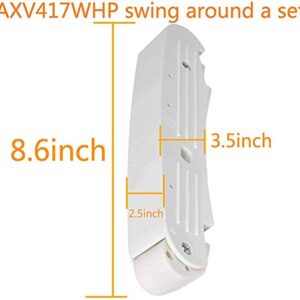 AXV417WHP Pool Cleaner Pod Swing Kit, Upgrade AXV604WHP Front and Rear Bezels with AXV414P Pod Shoes Compatible with Hayward Navigator Pool Vacuum Body Ultra Pool Cleaner Part