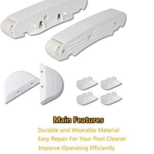 2023 𝙐𝙥𝙜𝙧𝙖𝙙𝙚 AXV417WHP Pool Cleaner Pod Swing Kit,AXV604WHP Front and Rear Bezels, White AXV414P Pod Shoes Compatible with Hayward Navigator Pool Vac Ultra Pool Cleaner Parts