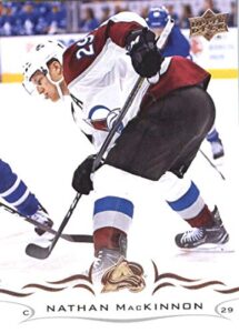2018-19 upper deck hockey card #50 nathan mackinnon colorado avalanche official nhl ud trading card