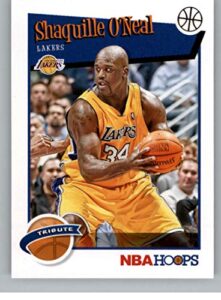 2019-20 panini hoops #283 shaquille o'neal nm-mt los angeles lakers basketball