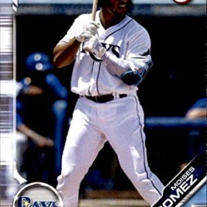 2019 Bowman Draft Baseball #BD-143 Moises Gomez Tampa Bay Rays Official MLB Trading Card produced by Topps