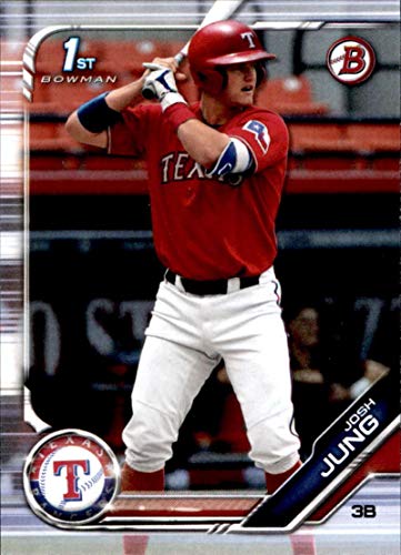 2019 Bowman Draft Baseball #BD-7 Josh Jung Texas Rangers Official MLB Trading Card produced by Topps