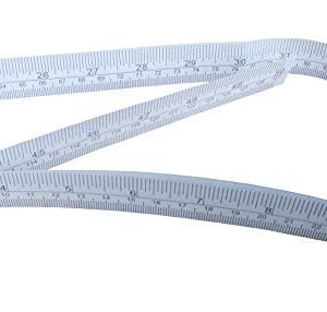 FixtureDisplays® 50" Paper Tape Measure Disposable Infant Head Ruler Physical Team Sports Measure 15053-100PK-NF