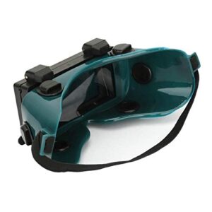 Hilitand Automatic Dimming Welder Eye Glasses Solar DIN16 Auto Darkening Eye Mask Welding Goggles Eye Protective Glasses(Dark Green)