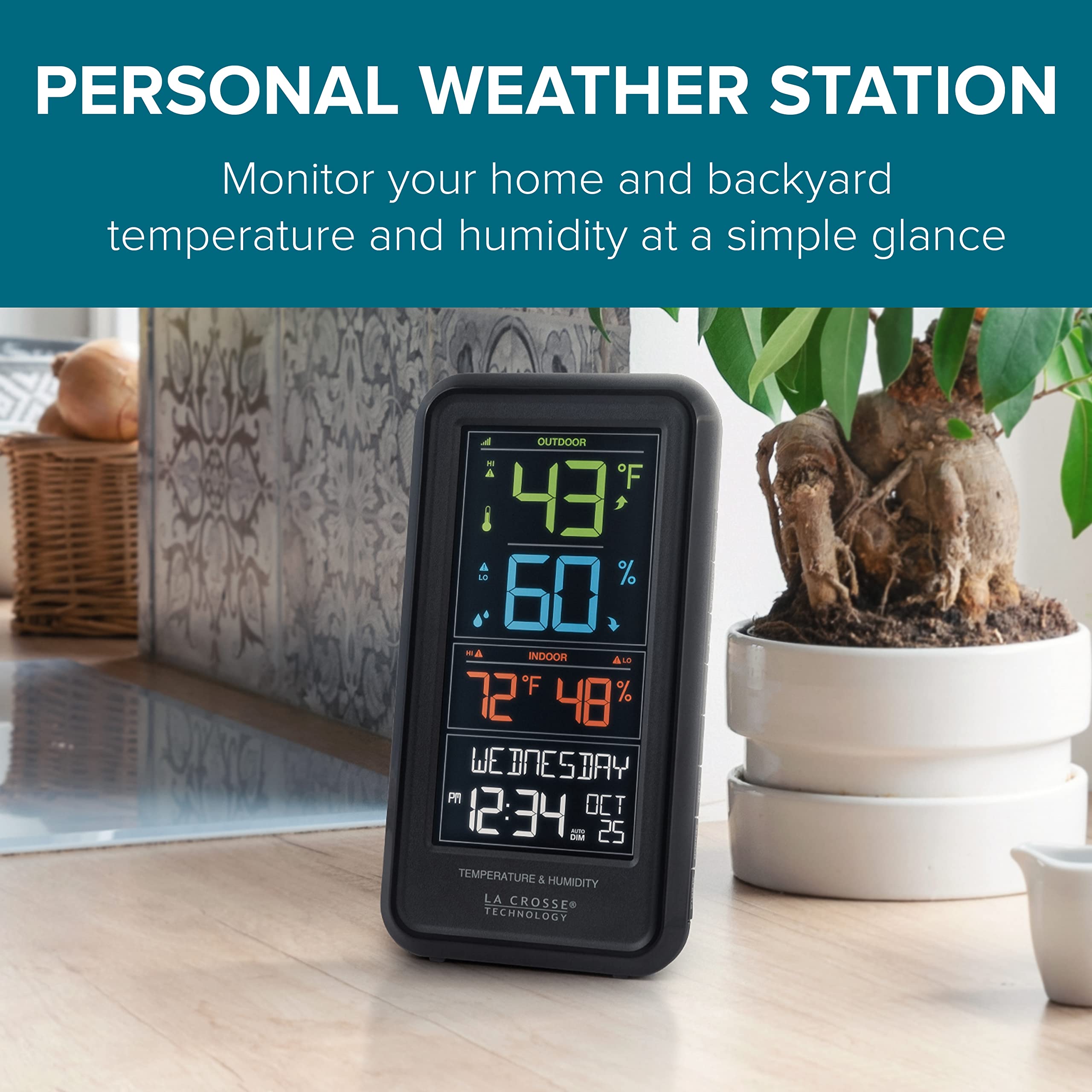 La Crosse Technology S82967 Wireless Digital Personal Weather Station