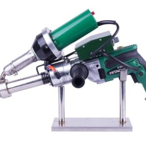 1600W Hand Extrusion Welder Gun Plastic Handheld Extruder Welding Gun PP HDPE LDPE Pipe Welding Machine (110V Extruder)