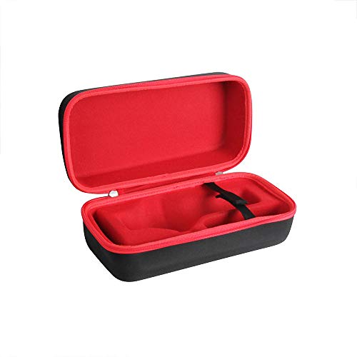 Hermitshell Hard Travel Case for HyperX QuadCast - USB Condenser Gaming Microphone (Red+Black)