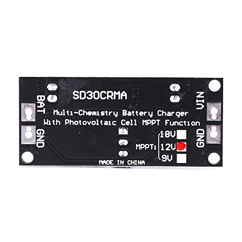 1A 12V Module, MPPT Solar Panel Controller, LiFePO4 Lithium Battery Charger Module, for Car Battery Charging, Solar Battery Charging