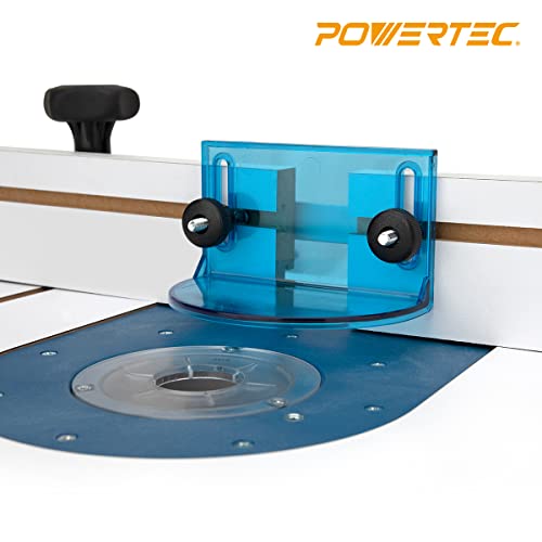 POWERTEC 71538 Full Size Router Bit Guard Kit w/Mounting Hardware