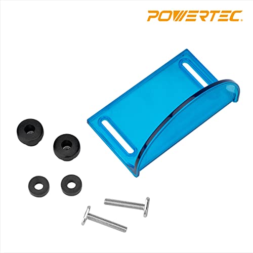 POWERTEC 71538 Full Size Router Bit Guard Kit w/Mounting Hardware