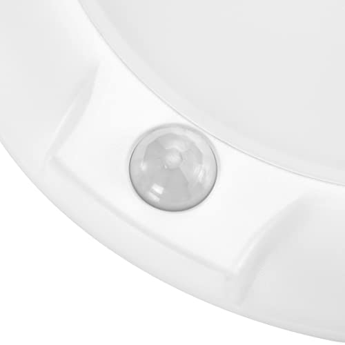 Maxxima 6 in. Round Motion Sensor LED Ceiling Mount Light Fixture - 3000K Warm White, 600 Lumens, Indoor Dome Light, Ideal for Closet, Hallway, or Kitchen Pantry Lighting