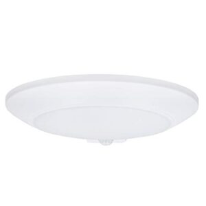 Maxxima 6 in. Round Motion Sensor LED Ceiling Mount Light Fixture - 3000K Warm White, 600 Lumens, Indoor Dome Light, Ideal for Closet, Hallway, or Kitchen Pantry Lighting