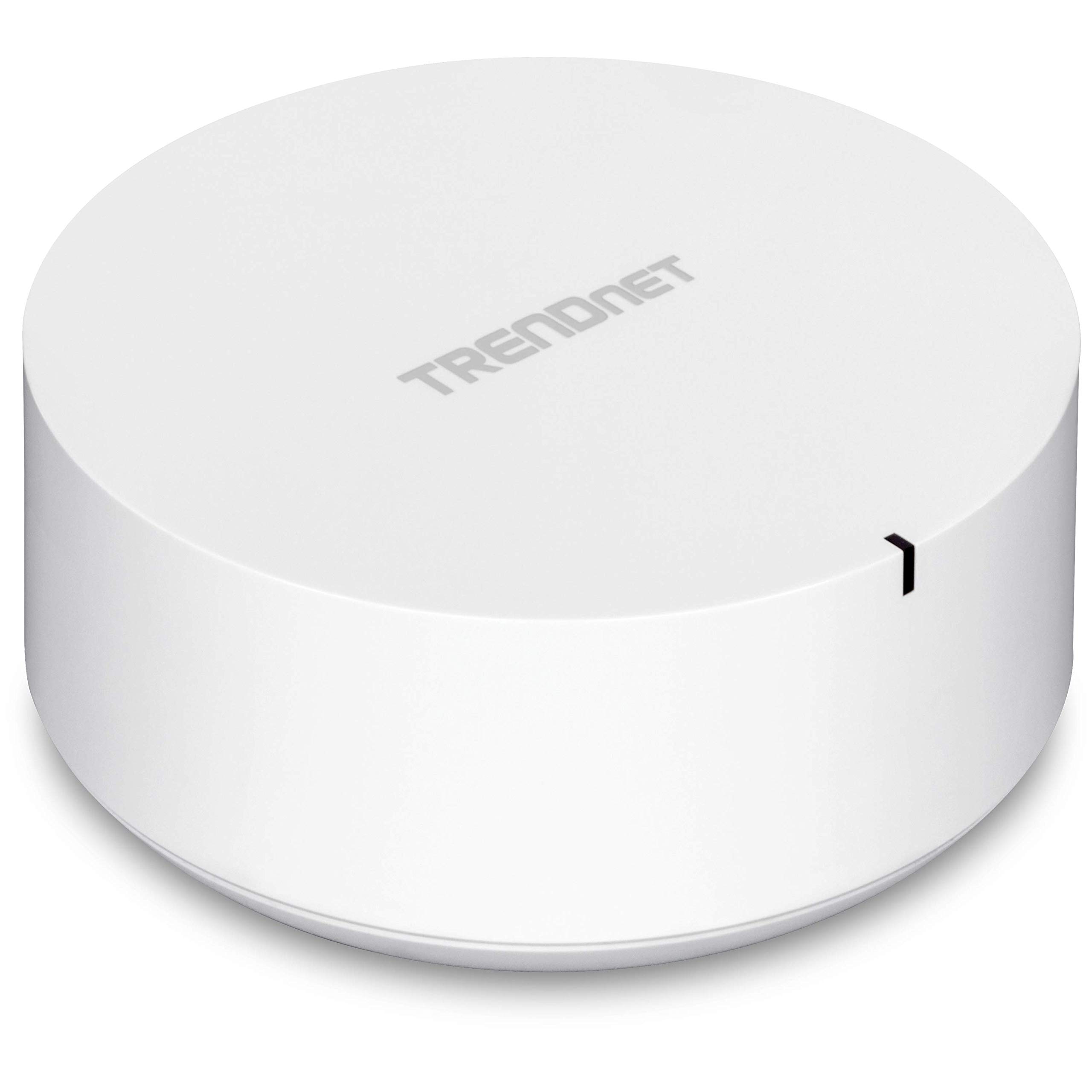 TRENDnet AC2200 WiFi Mesh Router,TEW-830MDR,1xAC2200 WiFi Mesh Router,App-Based Setup,Expanded Wireless Internet(Up to 2,000 Sq Ft.Home),Supports 2.4GHz/5GHz,White