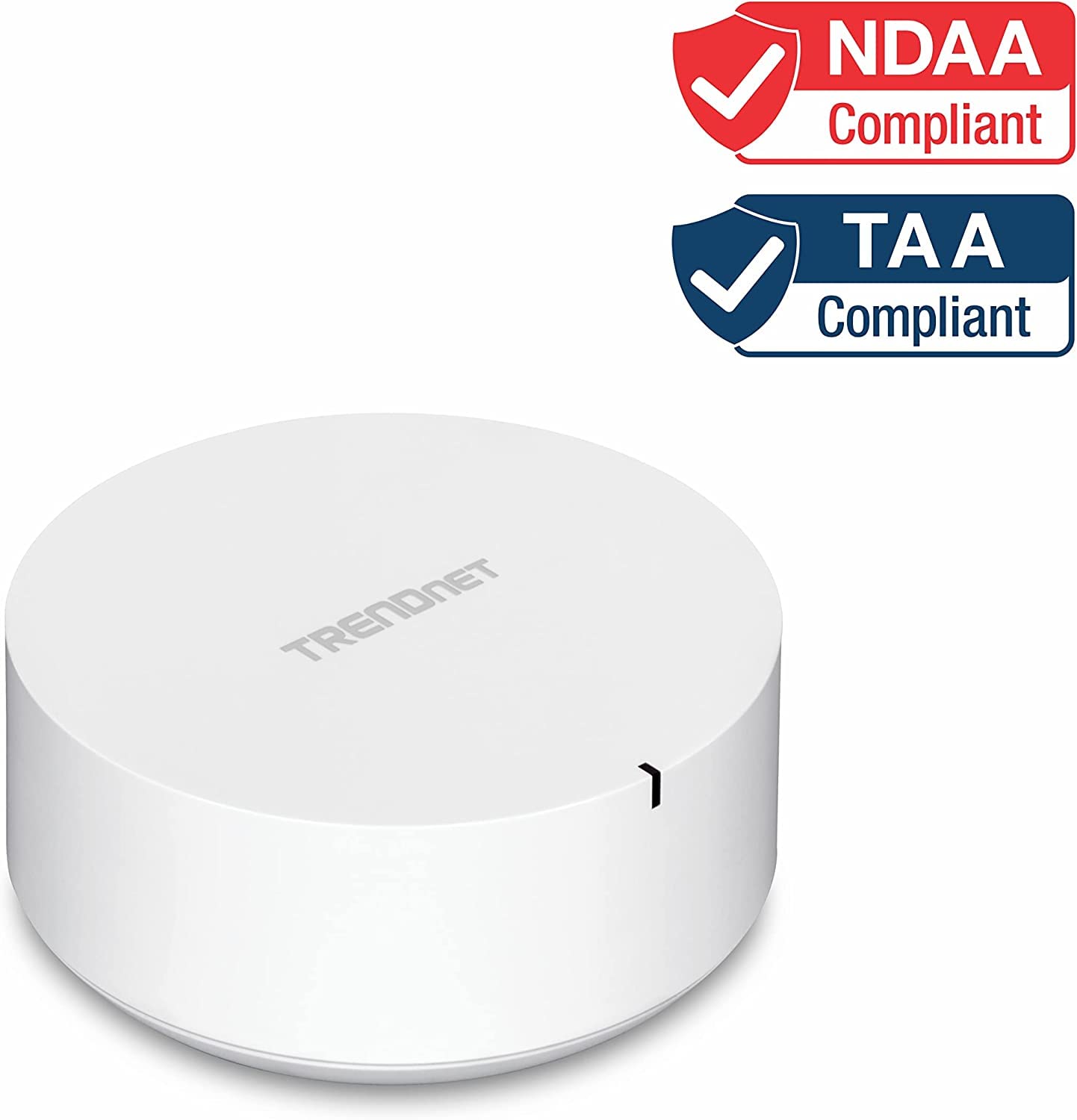 TRENDnet AC2200 WiFi Mesh Router,TEW-830MDR,1xAC2200 WiFi Mesh Router,App-Based Setup,Expanded Wireless Internet(Up to 2,000 Sq Ft.Home),Supports 2.4GHz/5GHz,White