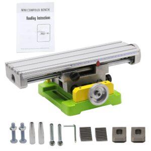 mini precision milling machine worktable multifunction drill vise fixture working table(bg6350)