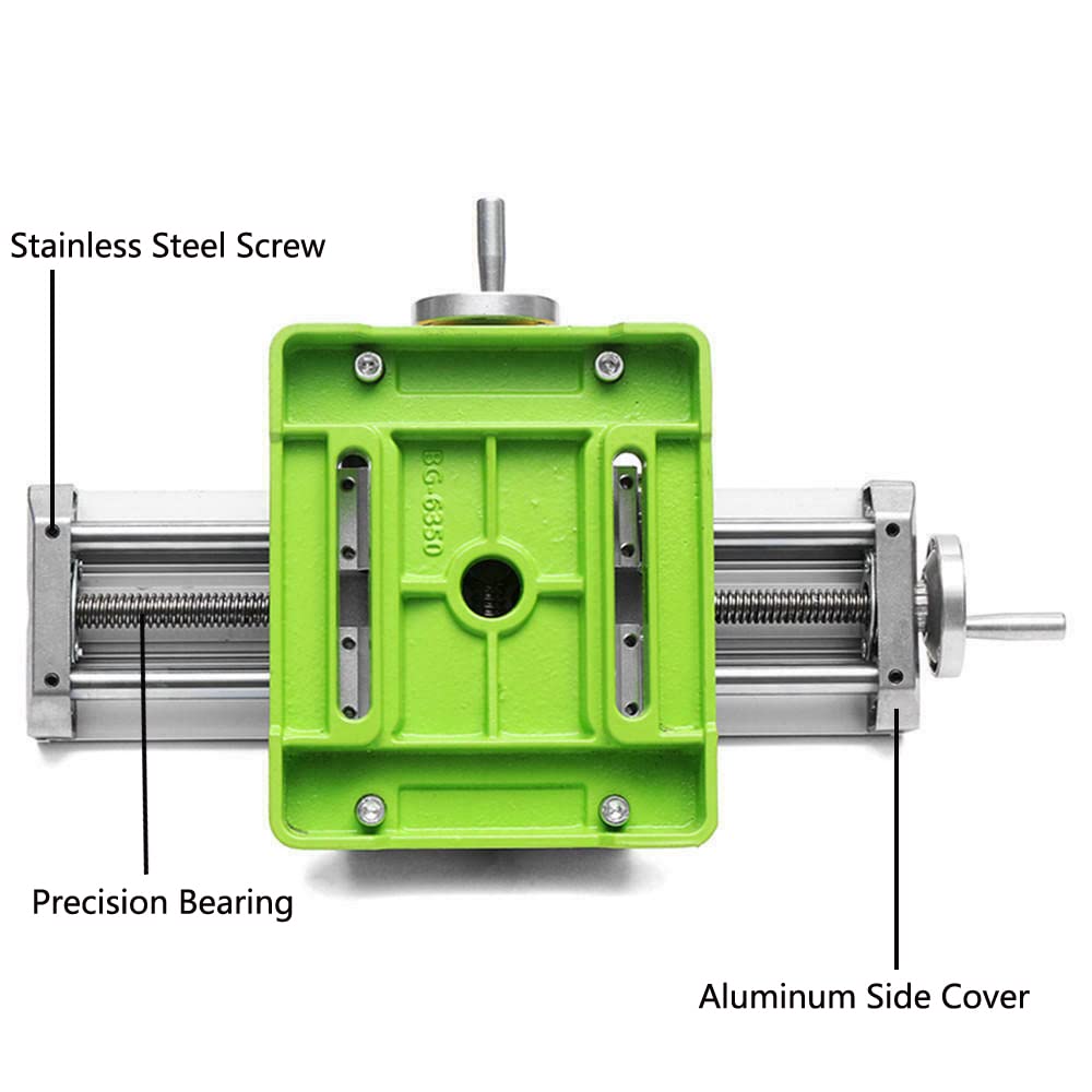 Mini Precision Milling Machine Worktable Multifunction Drill Vise Fixture Working Table(BG6350)