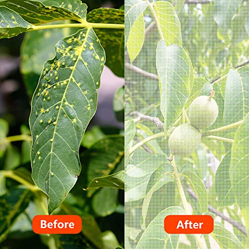 Alpurple Insect Bird Barrier Netting Mesh- 20 x 10 Feet Garden Bug Netting Plant Cover for Protect Plant Fruits Flower from Insect Bird Eating