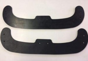 rubber paddle set replacement for husqvarna 532442759 set of 2 st111, st121, st131 rubber paddle snowblower