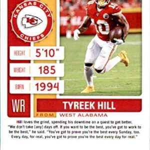 2019 Panini Contenders #40 Tyreek Hill Kansas City Chiefs Football Card