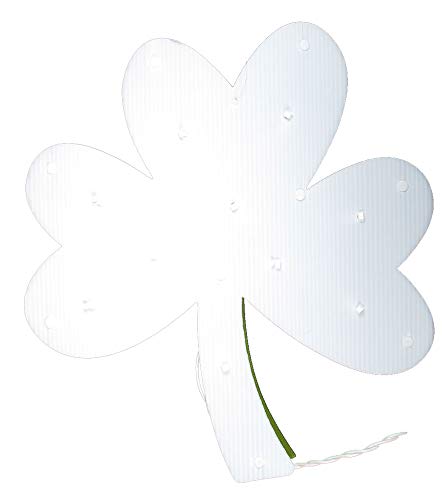 Impact Innovations Shamrock Lighted Window Decoration Indoor Outdoor Use 14” x 12.5”