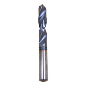 wkstool 1/4 blade dia,micro solid carbide drill bits,coated,metric,for stainless steel hardnes steel aluminium copper cnc lathe drill (Ø1/4-25mm flute length-50mm full length, for steel)