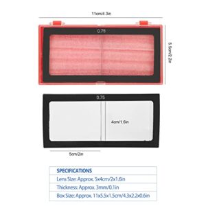 Magnifying Welding Lens, Eye-Protecting Welding Helmet Magnifier Lens 0.75/1.25/1.75/2.25 Diopter Welding Helmet Magnifier/Cheater Lens(1.25)