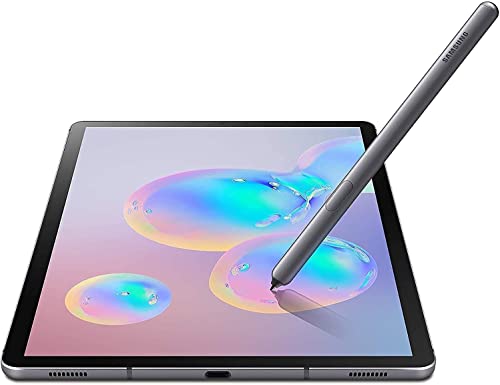 Samsung Galaxy Tab S6 10.5 inches SM-T867V WiFi + Verizon LTE 128GB Tablet (Renewed)