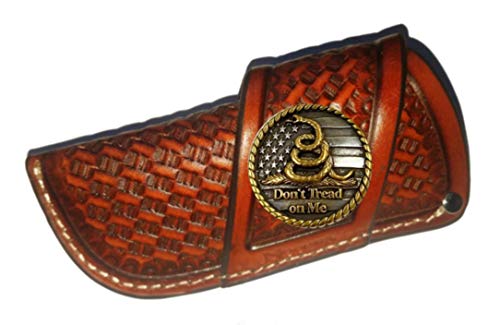 GENUINE TEXAS BRAND Custom Nocona DTOM Side Draw Knife Sheath right side