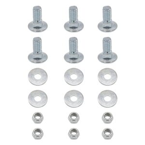 Huarntwo 6PK 710-0451 712-04063 Skid Slide Shoe Mounting Bolts Kit for MTD 784-5580 Snow Blower